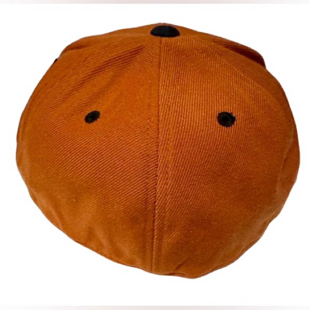 Collegiate Licensed Fitted Hat/Cap Size 7 3/8-Burnt Orange; Texas Longhorns - Picture 5 of 6